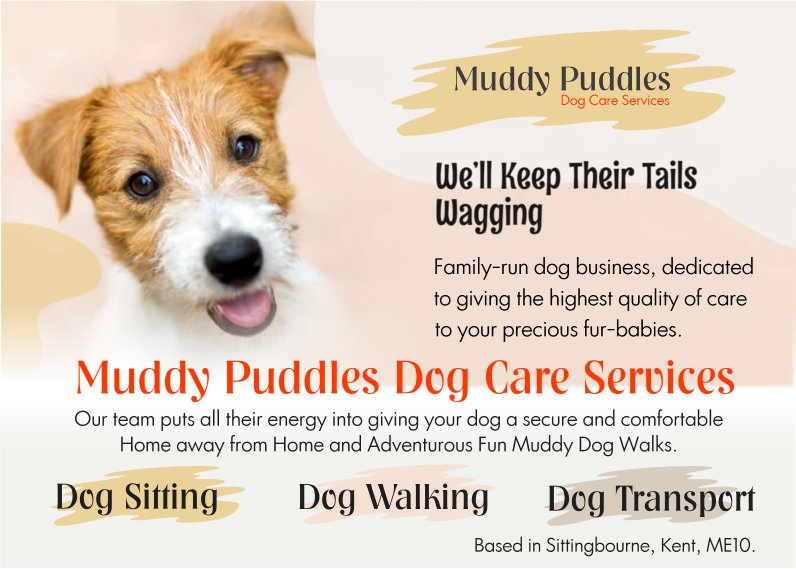 Dog Business Printed Marketing